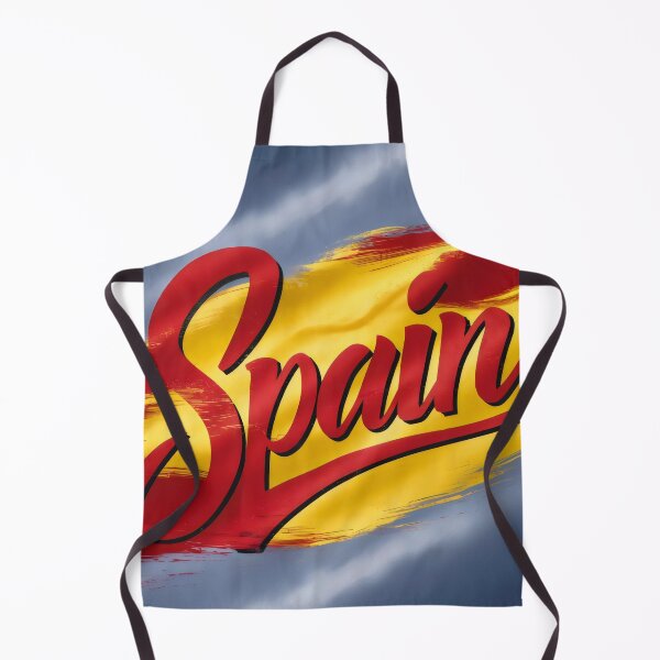 Item preview, Flag of Spain. designed and sold by MyHappyArtShop.