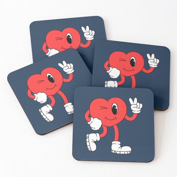 Item preview, Retro Walking Heart designed and sold by Ellie Dyer.