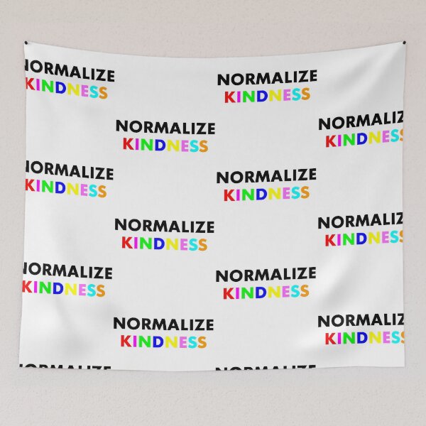 Item preview, Spread the Love: 'Normalize Kindness' – Wear Your Heart on Your Sleeve! designed and sold by Ignorant-Artist.
