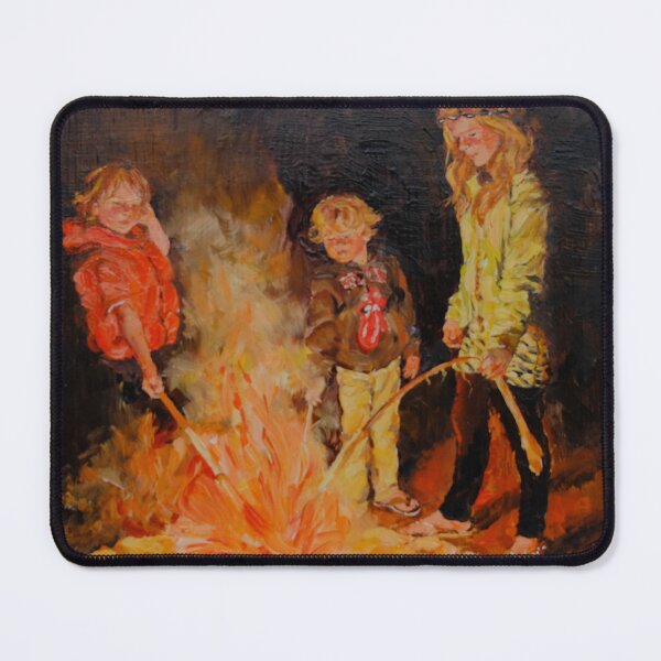 Item preview, Children around a firepit. designed and sold by Margaret Merry.
