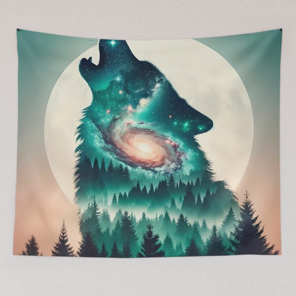 Artikelvorschau, Kosmischer Wolf entworfen und verkauft von KirstenStar.