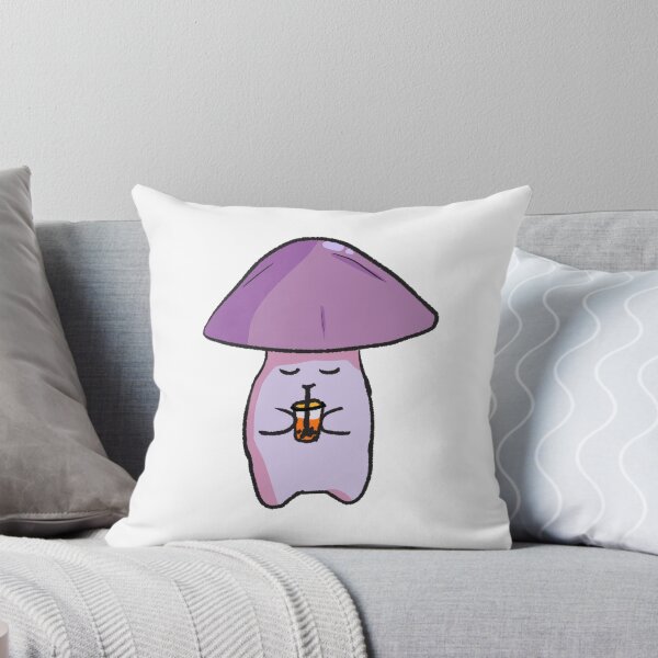 Item preview, Happy Mushroom with Boba designed and sold by dpressedtempura.