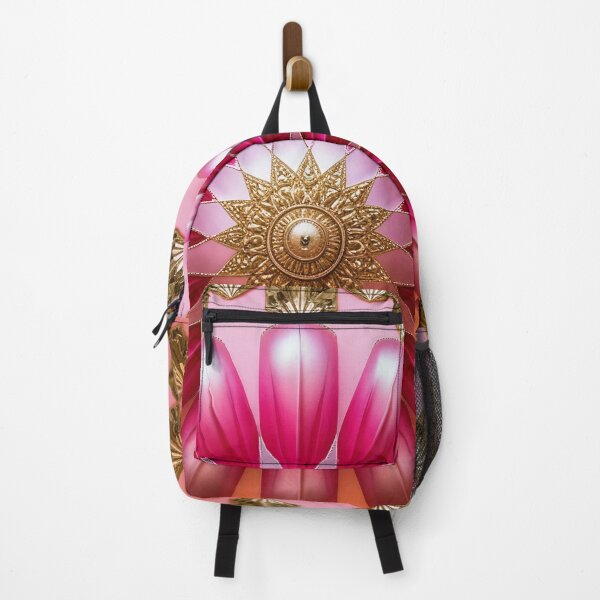Item preview, Pink pattern with gold center designed and sold by Girih.