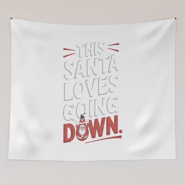 Item preview, This Santa Loves Going Down  designed and sold by bittucreates.