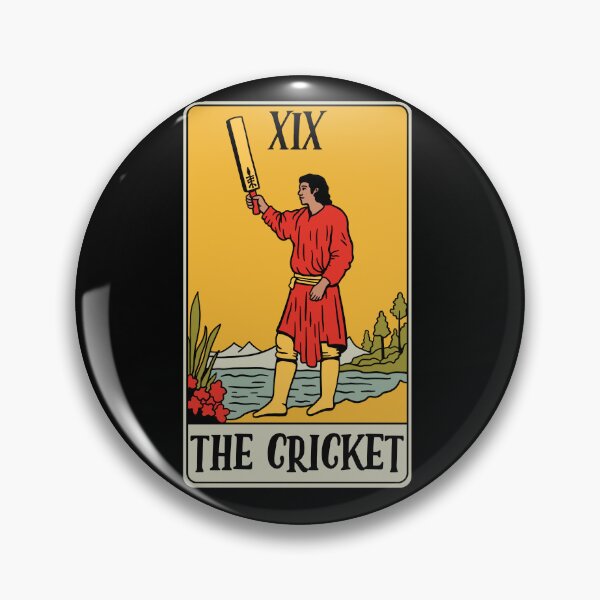 Item preview, The Cricket - Funny Cricketer Tarot Card designed and sold by isstgeschichte.