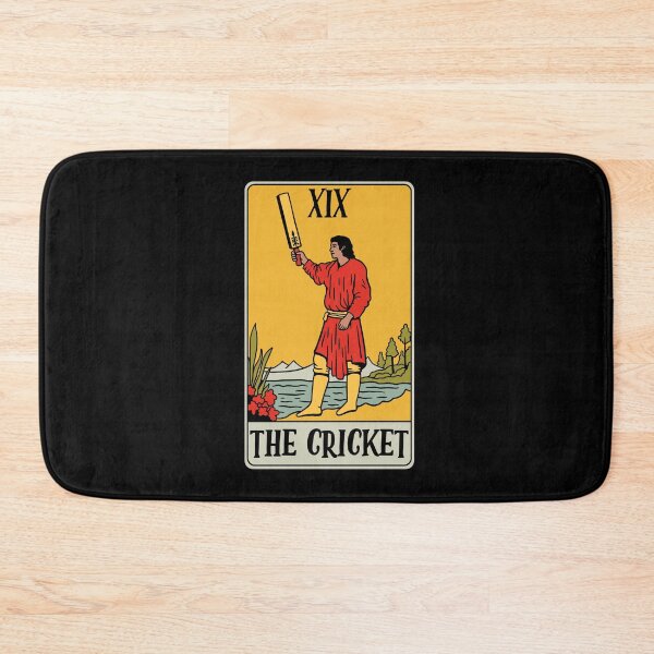 Item preview, The Cricket - Funny Cricketer Tarot Card designed and sold by isstgeschichte.