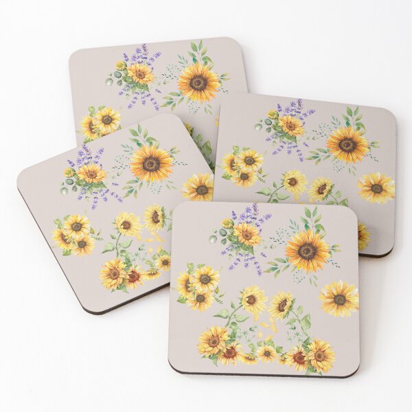 Item preview, Sunflower paw print  designed and sold by Silver Lining Gift Co..