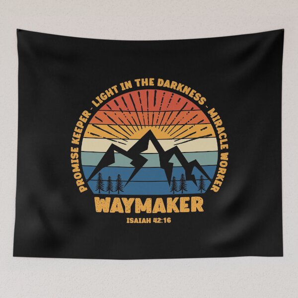 Item preview, Waymaker Promise Keeper Miracle Worker Vintage Christian designed and sold by NessiCreates.