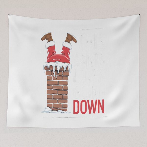 Item preview, This Santa Loves Going Down  designed and sold by bittucreates.