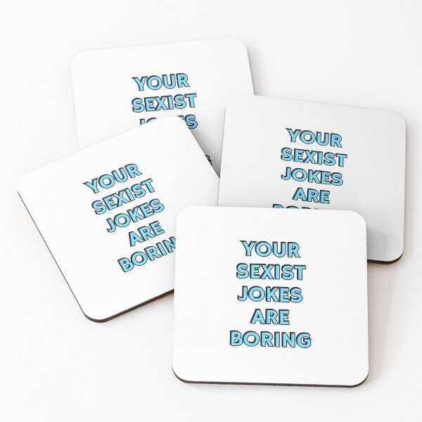 Item preview, Feminist slogans -  Your Sexist Jokes Are Boring designed and sold by Inspirationmotivation.