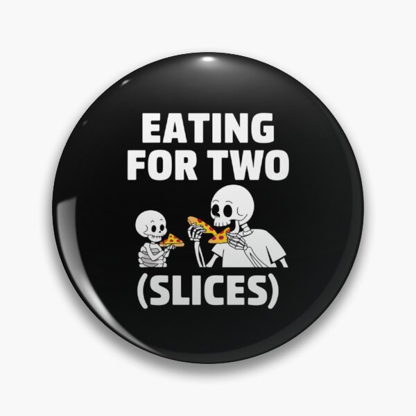Item preview, Eating for Two (Slices): Skeleton Dad Edition designed and sold by Davideus.