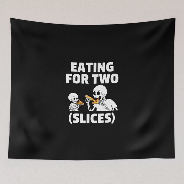 Item preview, Eating for Two (Slices): Skeleton Dad Edition designed and sold by Davideus.