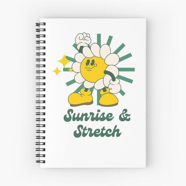 Item preview, Sunrise & Stretch Retro Flower Power T-Shirt designed and sold by fashionsicon.