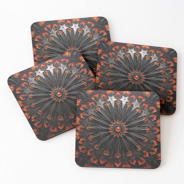 Item preview, Mandala-inspired design with starburst effect designed and sold by Girih.