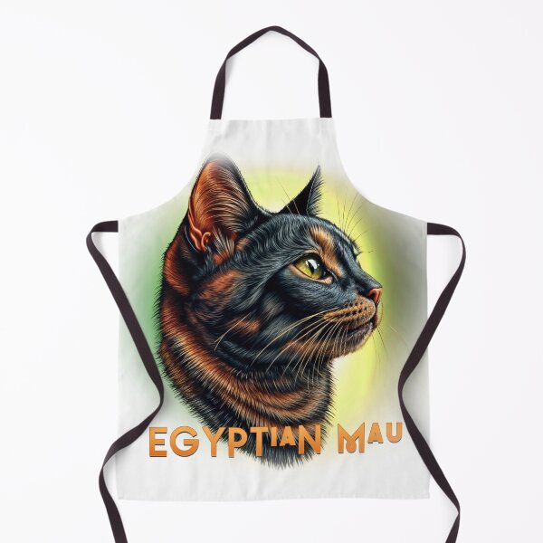 Item preview, Poster Prints T-Shirt Design - Cat Breeds: Egyptian Mau designed and sold by ForeverPrintsOK.