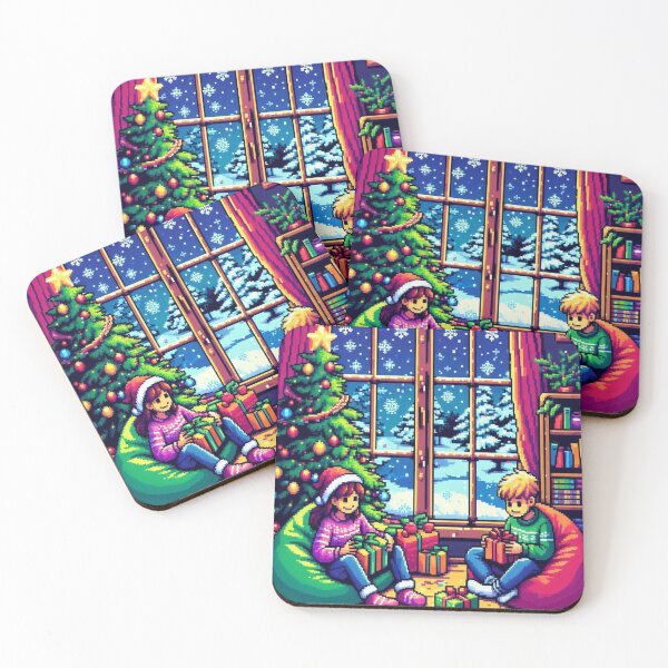 Item preview, Pixel Christmas designed and sold by Spike The Punch Design Co..