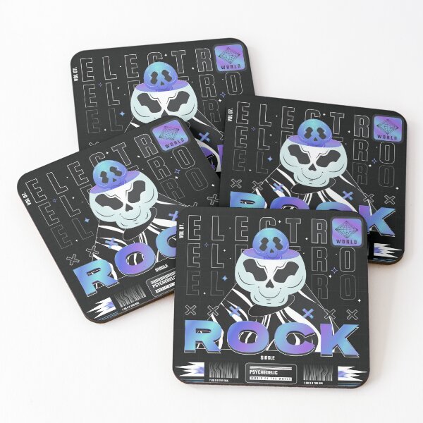Item preview, Electro Punk Rock Skull designed and sold by The  Qash.