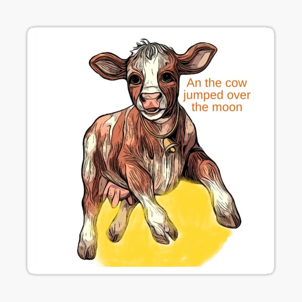 Item preview, An the cow jumped over the moon  designed and sold by Tonyasartprints.
