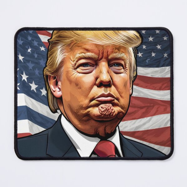 Item preview, Donald Trump Illustrated Portrait designed and sold by hinajehan.