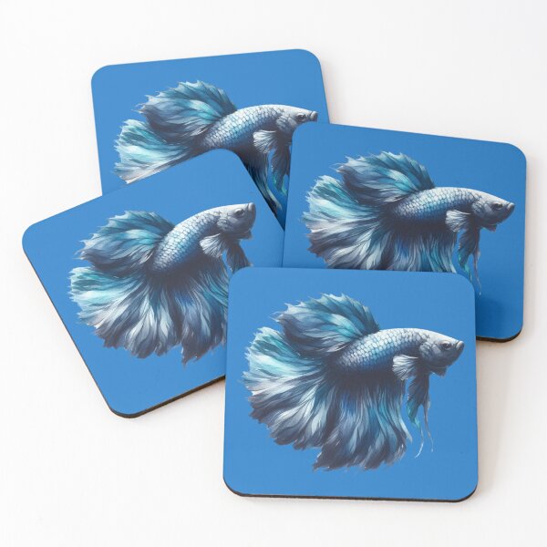 Item preview, Vibrant Betta Fish Art designed and sold by gkhanco.