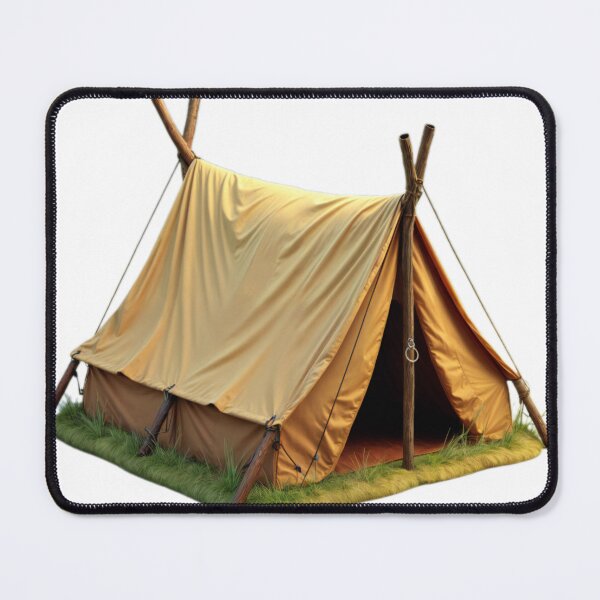 Item preview, isolate tent with grass designed and sold by Creative88Art.