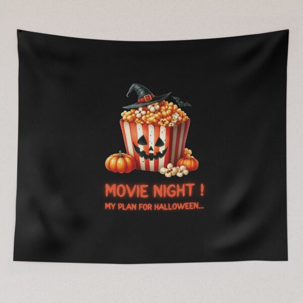 Item preview, MY PLAN FOR HALLOWEEN...  MOVIE NIGHT ! designed and sold by DONandEK.