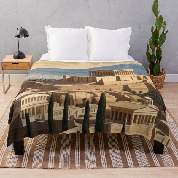 Item preview, 079 Vintage Acropolis, Greece Poster Design designed and sold by Alexis Art Collection.
