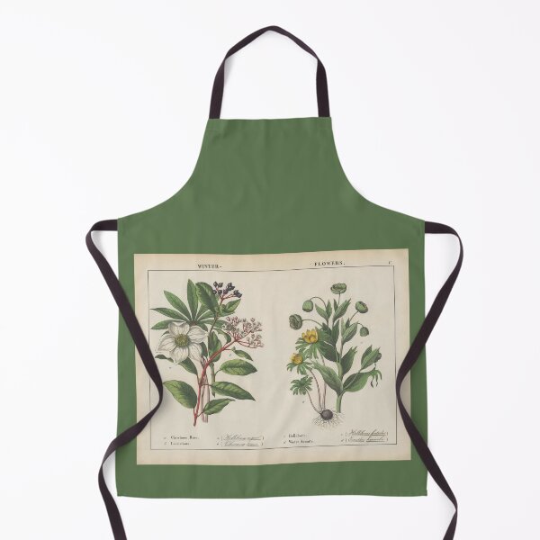 Item preview, Vintage Botanical Winter Flowers designed and sold by newnouveau.