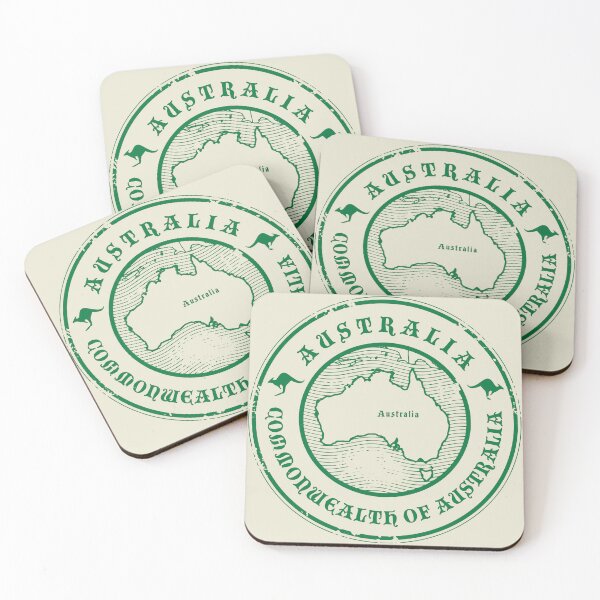 Item preview, Australia postage ink stamp, Commonwealth of Australia designed and sold by studio838.