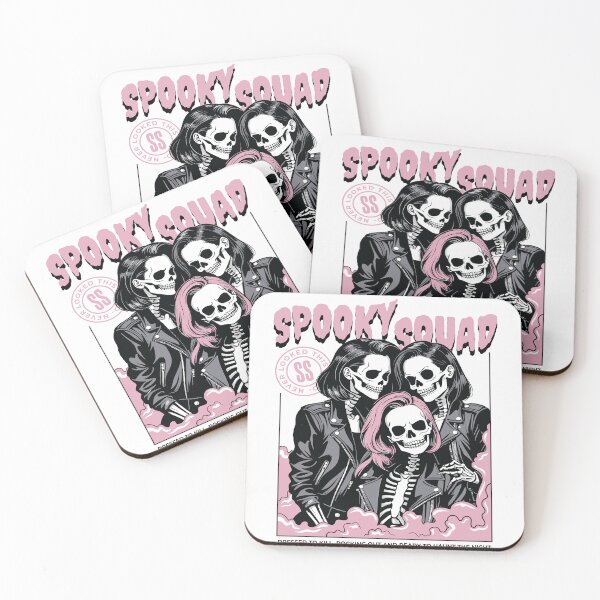 Item preview, Spooky Squad Skeleton Rock Halloween designed and sold by DrawHandArt.