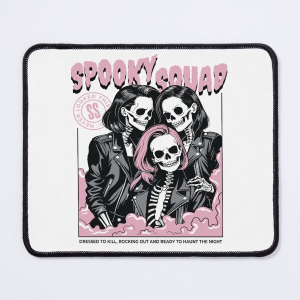 Item preview, Spooky Squad Skeleton Rock Halloween designed and sold by DrawHandArt.
