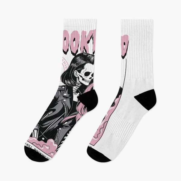 Item preview, Spooky Squad Skeleton Rock Halloween designed and sold by DrawHandArt.