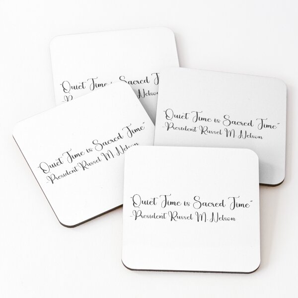 Item preview, Quiet Time is Sacred Time quote designed and sold by HannahJaynVanderwerff.