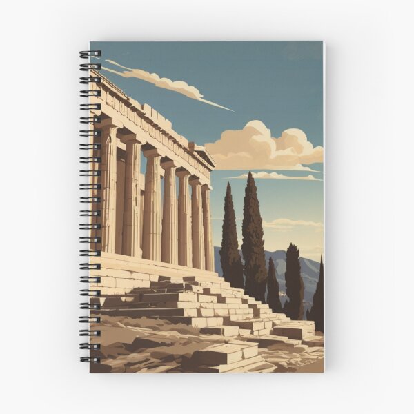 Item preview, 082 Vintage Acropolis, Greece Poster Design designed and sold by Alexis Art Collection.