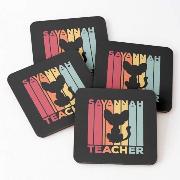 Item preview,  Savannah Teacher Retro Art designed and sold by The High Hippo.