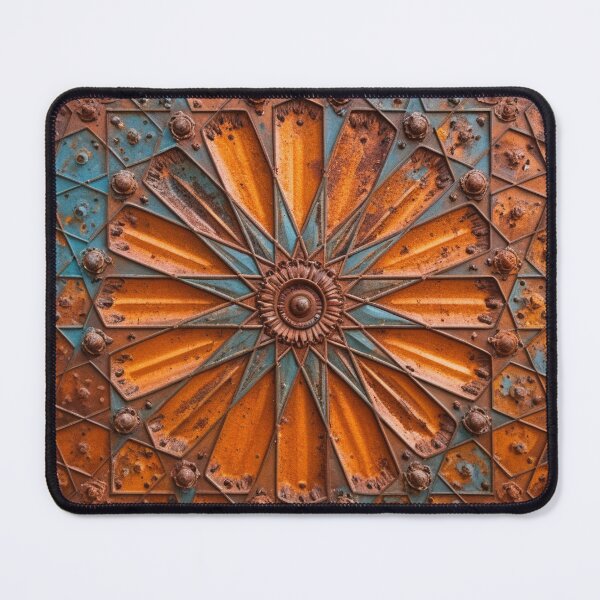 Item preview, Symmetrical metal design with ray pattern designed and sold by Girih.