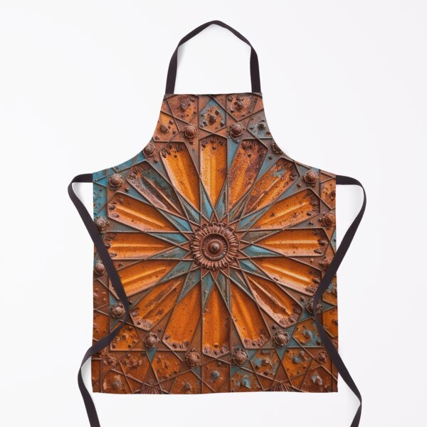 Item preview, Symmetrical metal design with ray pattern designed and sold by Girih.
