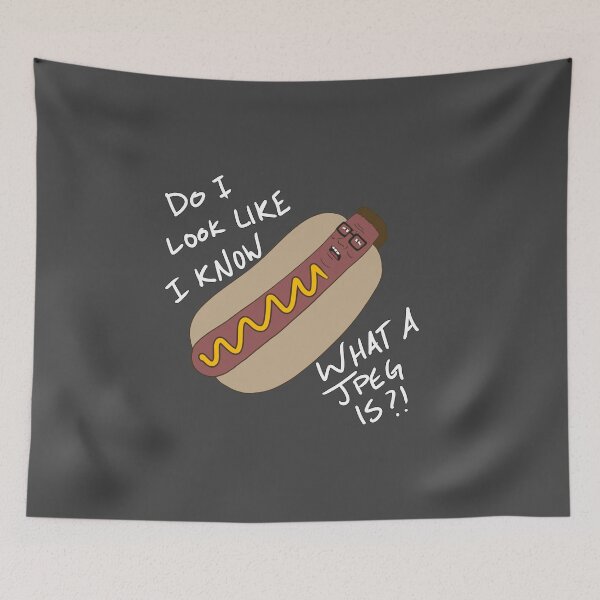 Item preview, JPEG of a Hot Dog designed and sold by minimaldesignsM.