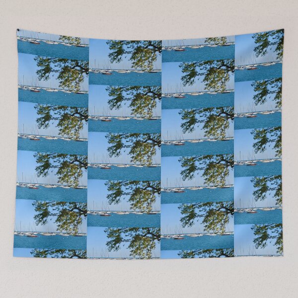 Item preview, Sea port and clear sky  designed and sold by tenkenryujin.