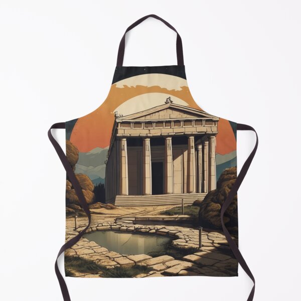 Item preview, 083 Vintage Ancient Agora, Greece Poster Design designed and sold by Alexis Art Collection.