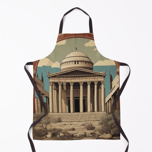 Item preview, 084 Vintage Ancient Agora, Greece Poster Design designed and sold by Alexis Art Collection.