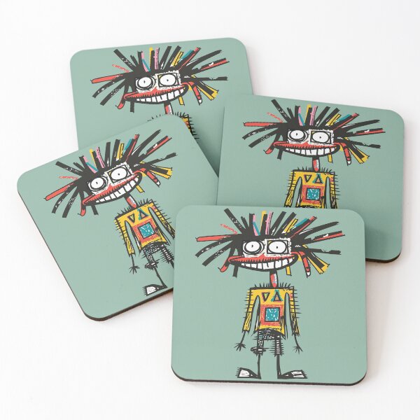 Item preview, Madness & Frenetic Energy Colorful Graffiti Smiling Character designed and sold by Sturdust.