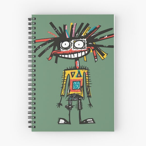 Item preview, Madness & Frenetic Energy Colorful Graffiti Smiling Character designed and sold by Sturdust.
