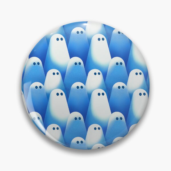 Item preview, Cute Halloween Ghost Pattern designed and sold by Temuri Studio.