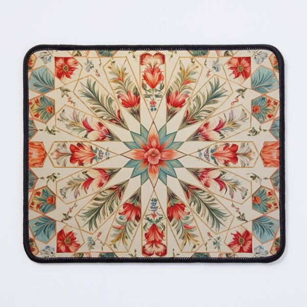 Item preview, Symmetrical floral and geometric pattern designed and sold by Girih.