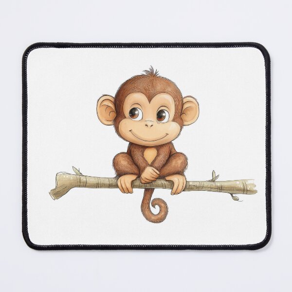Item preview, Little monkey designed and sold by WickerStudio.