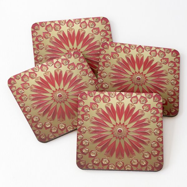 Item preview, A Star in Red and Gold designed and sold by Girih.
