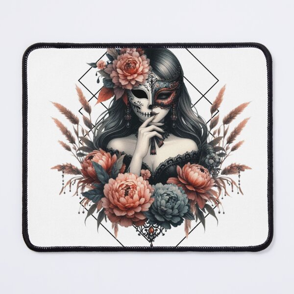 Item preview, Shadow Mask: Mysterious Beauty in Flowers designed and sold by Zientala.