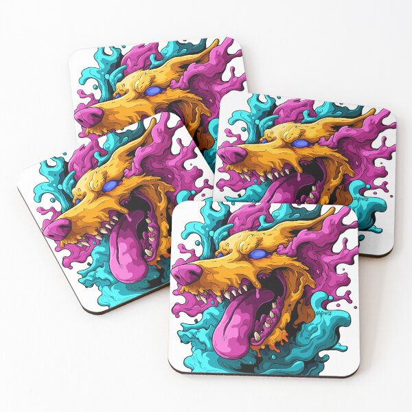 Item preview, abstract surreal dog designed and sold by shafranietz.