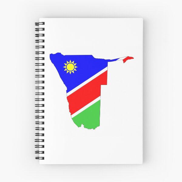 Item preview, namibia  flag map designed and sold by tony4urban.